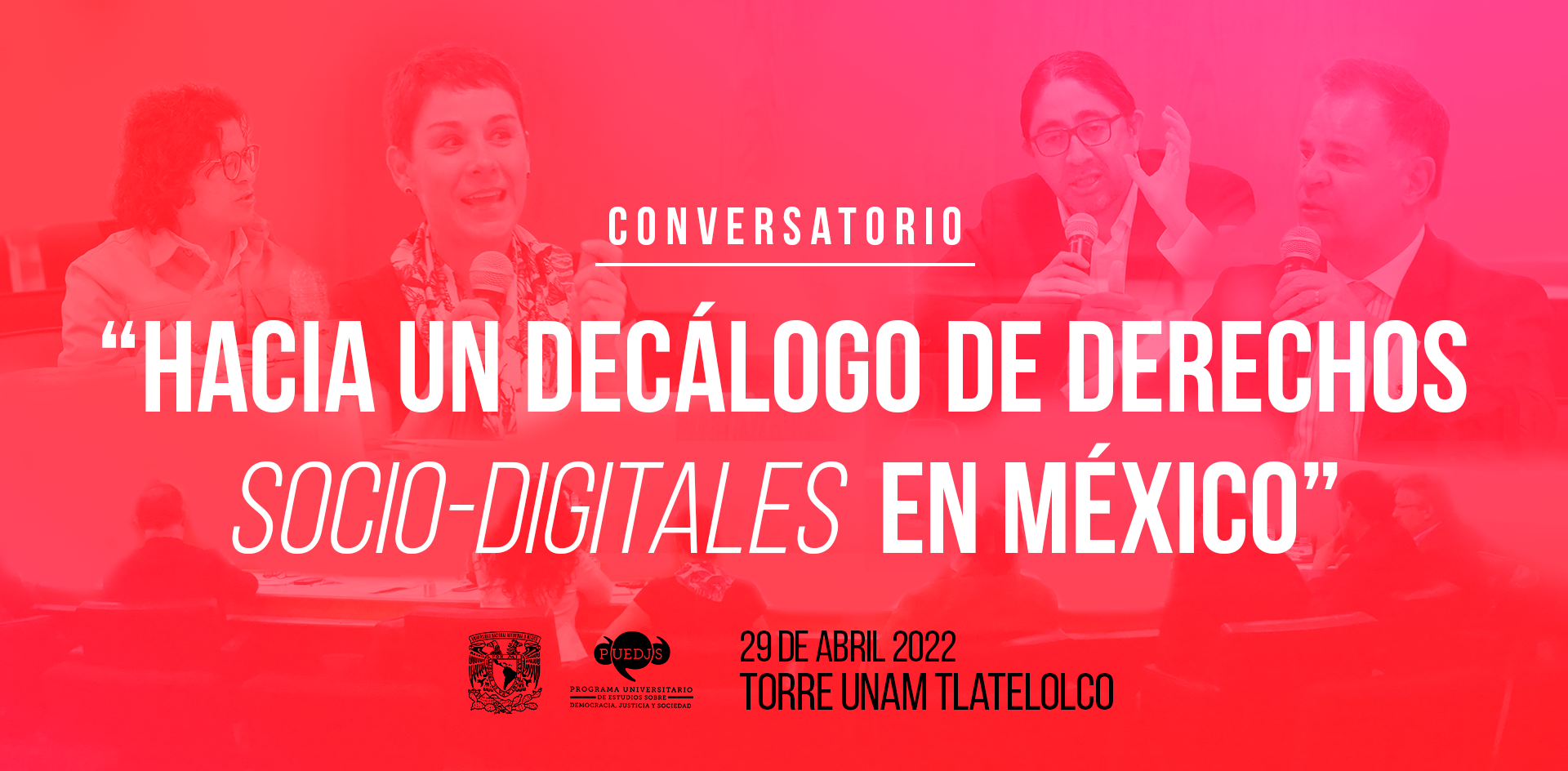 Conversatorio “Hacia un decálogo de derechos socio-digitales en México”