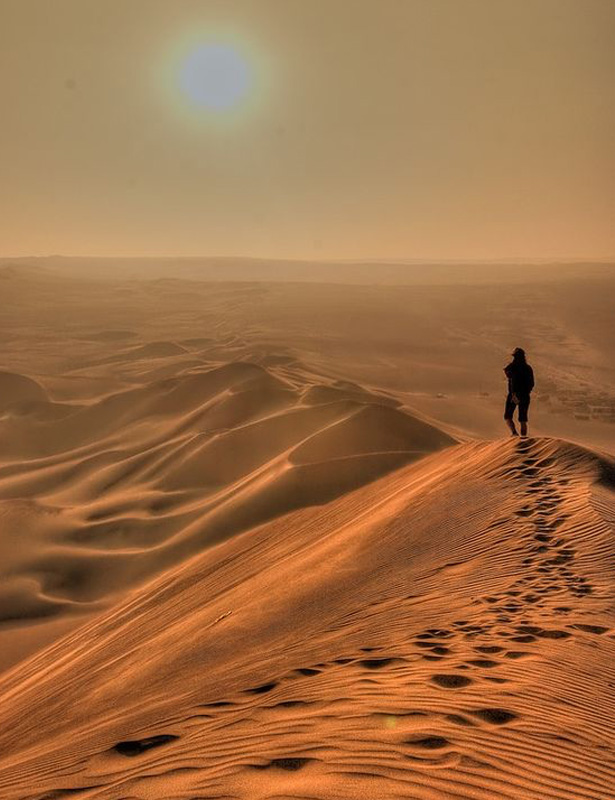 Perdido en el desierto