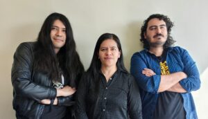 Eloy Caloca Lafont, Fernando Ruiz Molina y Lorena Treviño Peláez